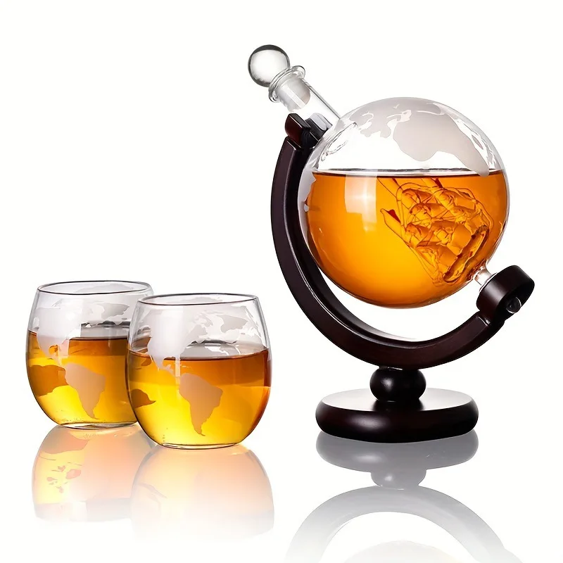 850ml Whiskey Globe Decanter S - Decanter Globe Set ulasan dan harga