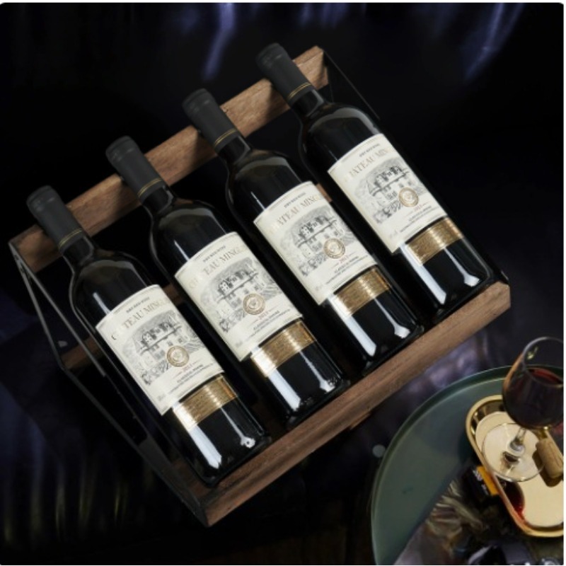 Home Bar Wooden Wine Rack Wine - Home Bar Shelves ulasan dan harga