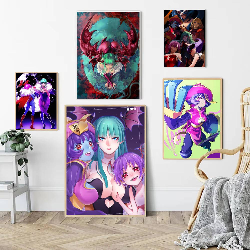 GAME Darkstalkers Anime Poster - Home Bar And Theater ulasan dan harga