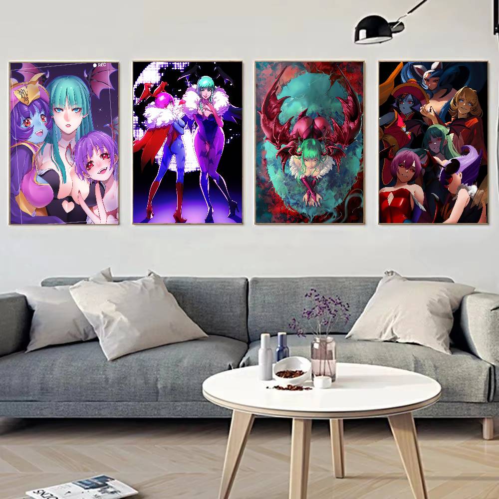 GAME Darkstalkers Anime Poster - Home Bar And Theater ulasan dan harga