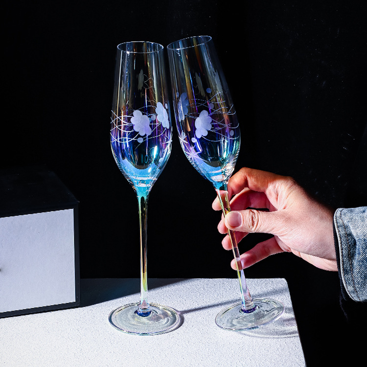 Nordic Style Colorful Engraved - Highball Glass Set ulasan dan harga