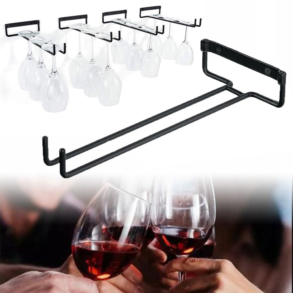 Wall Mounted Stemware Holder K - Home Bar Stand ulasan dan harga