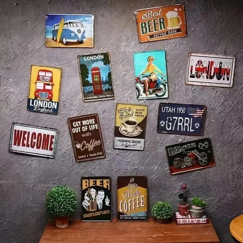 CIFBUY Vintage Funny Cat Alumi - Home Bar Accessories ulasan dan harga
