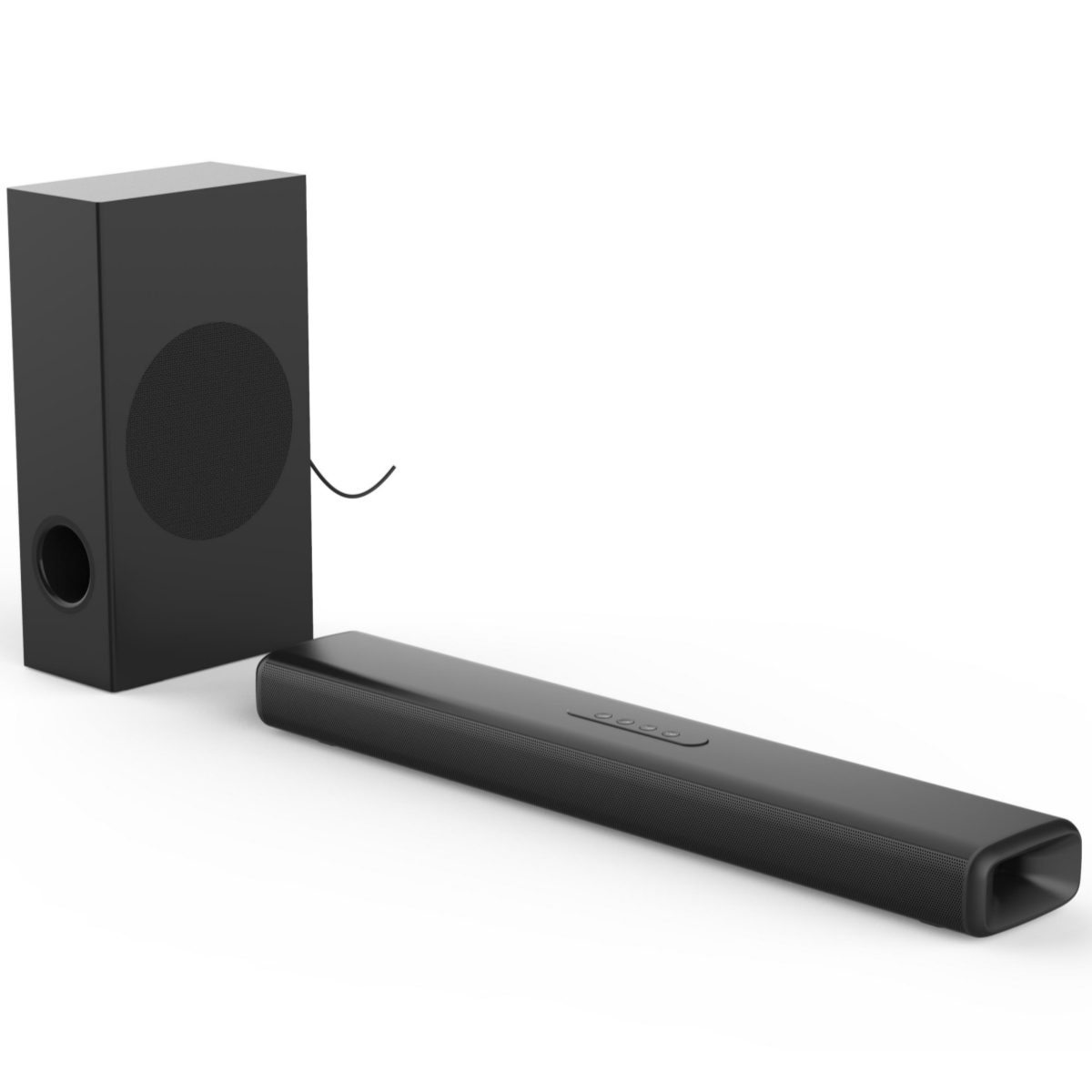 100W TV Sound Bar with Subwoof - Home Bar And Theater ulasan dan harga