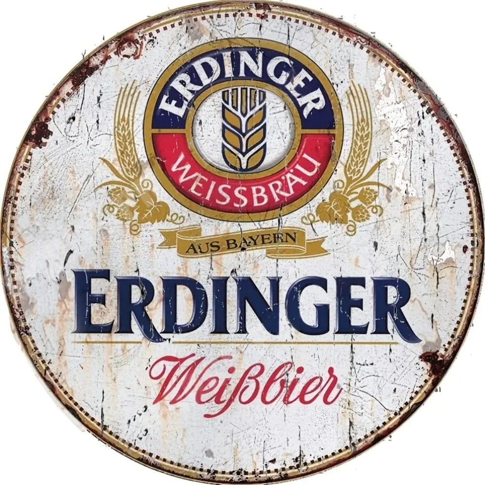 Erdinger Beer Vintage Round Al - Home Bar Accessories ulasan dan harga