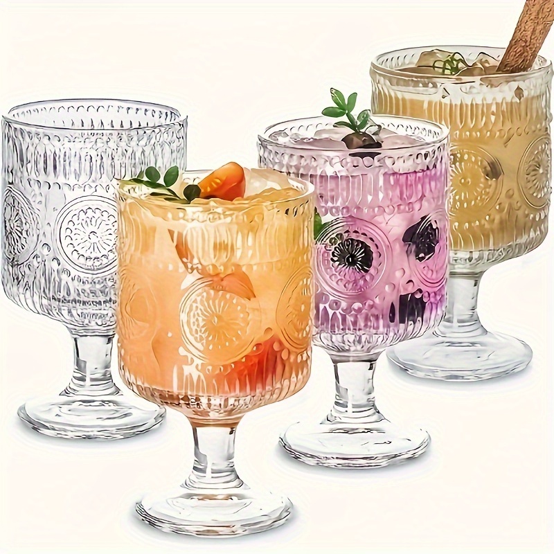 4-Piece Set - Sunflower Glass  - Highball Glass Set ulasan dan harga