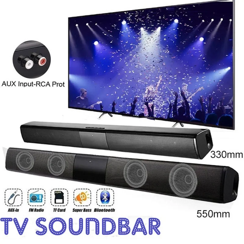 40W High Power Soundbar for TV - Home Bar And Theater ulasan dan harga