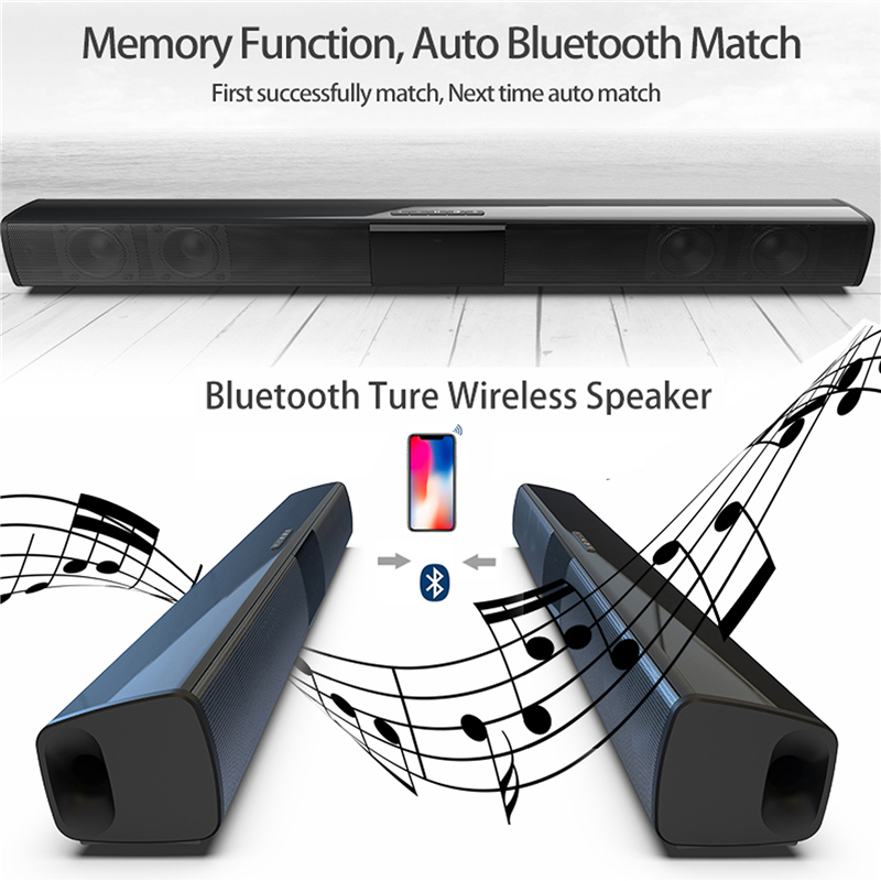 40W Wireless Bluetooth 5.0 Sou - Home Bar And Theater ulasan dan harga