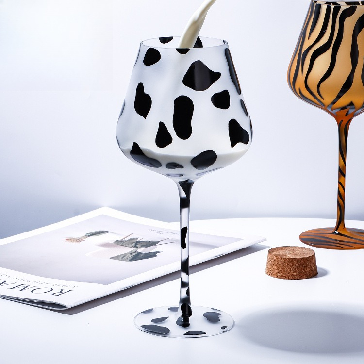 Creative Painted Tiger Leopard - Highball Glass Set ulasan dan harga