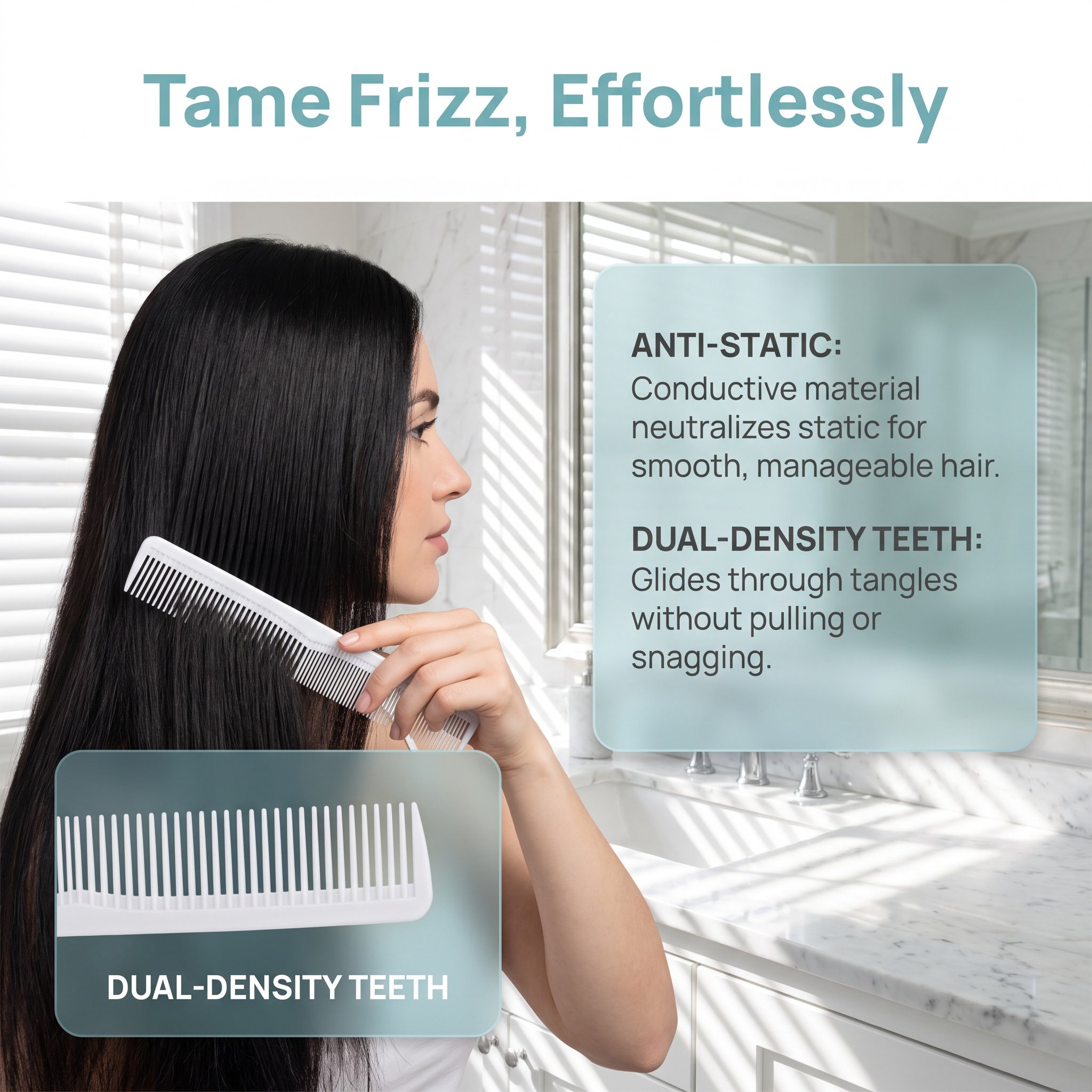 Double Side Anti-Static Hair C - Home Barbershop ulasan dan harga